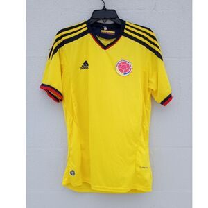 adidas Yellow and Black Men's Jersey